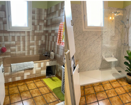 Adaptation salle de bain senior Commentry Allier