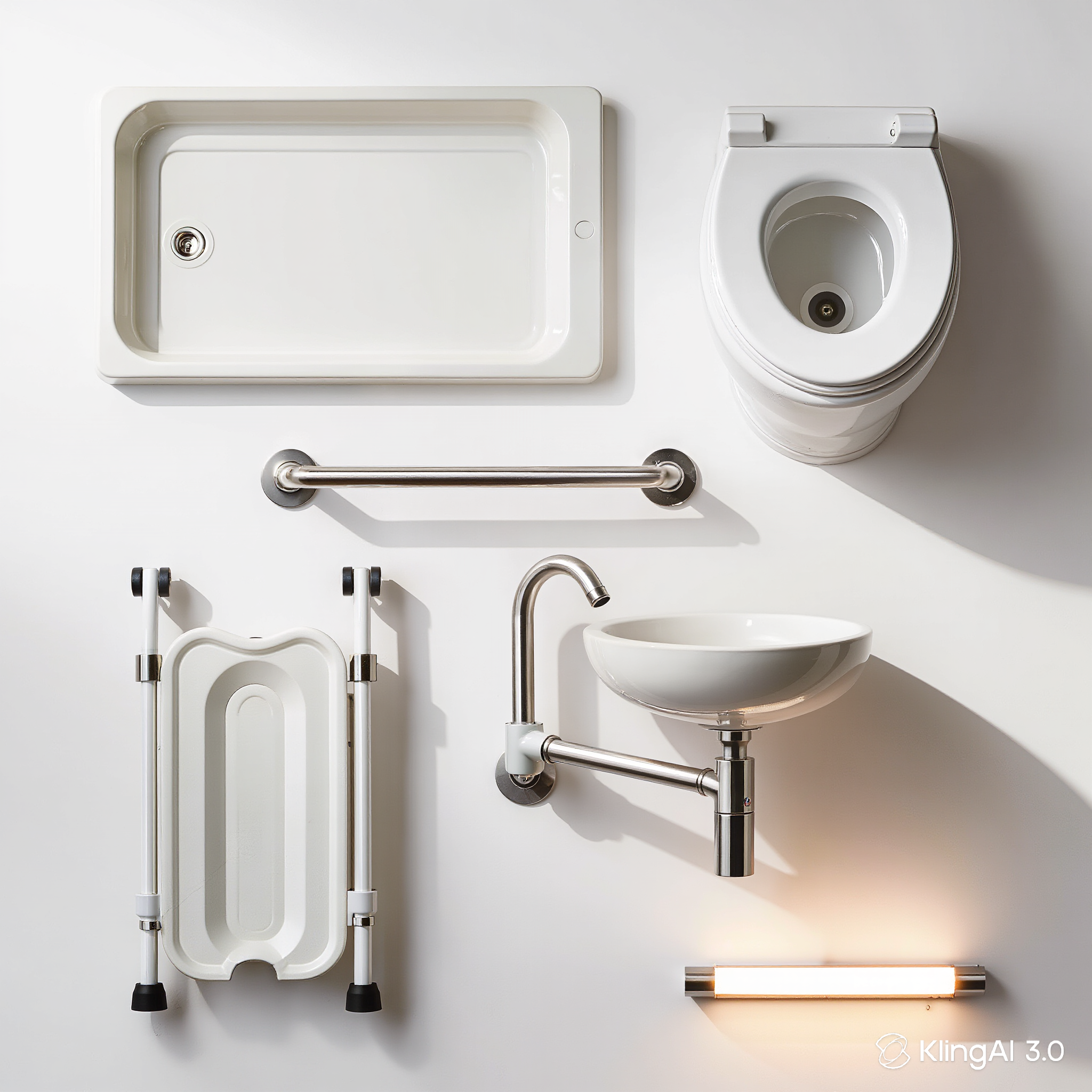 Équipements salle de bain PMR éligibles MaPrimeAdapt 2026 — douche siège barres WC lavabo