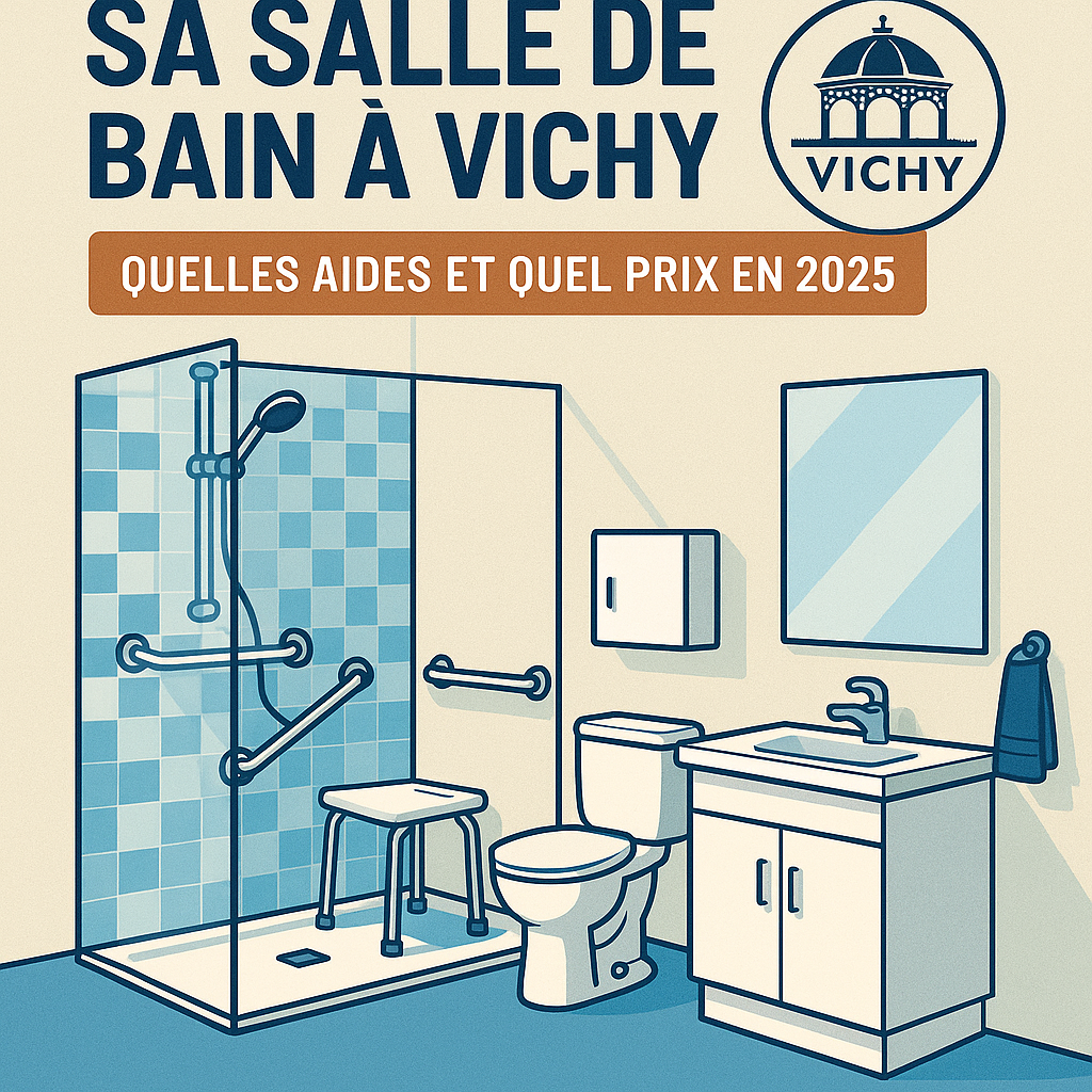 Salle de bain a vichy aide