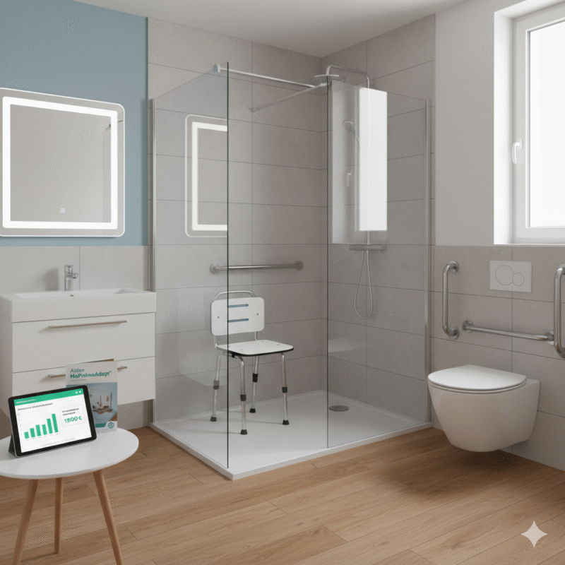 salle de bain senior prix