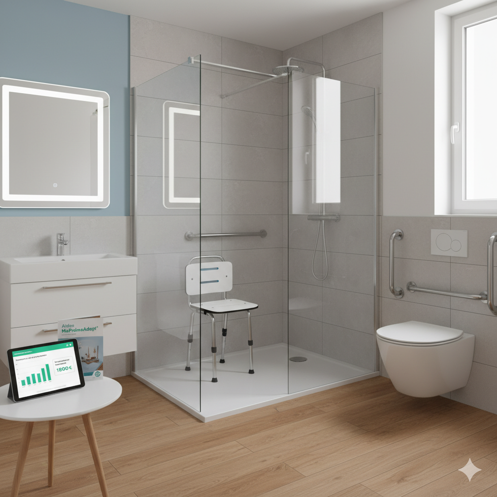 salle de bain senior prix