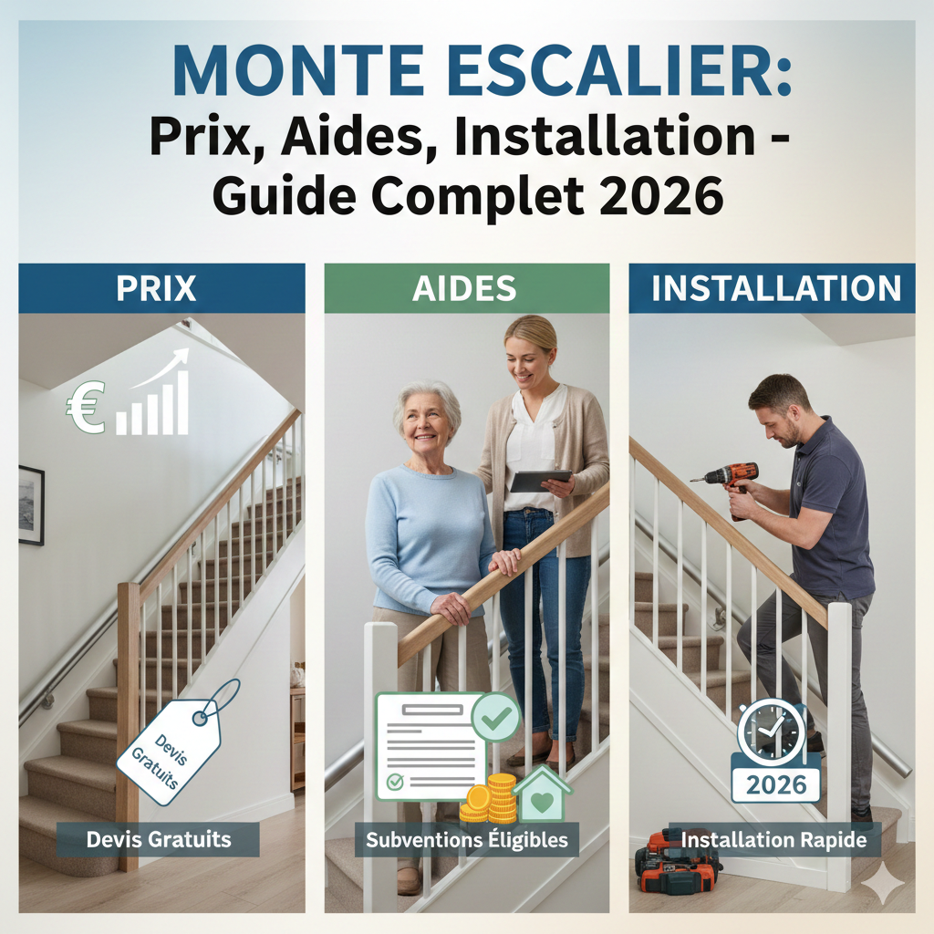 Prix monte escalier 2026